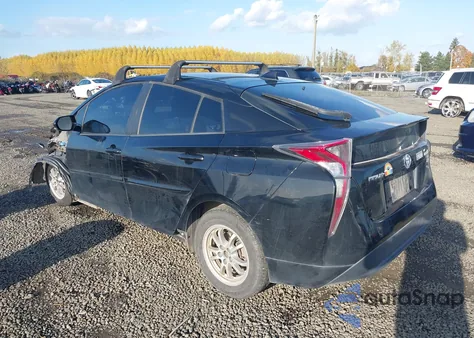 2016 Toyota Prius Three из США, поврежденный, VIN JTDKARFUXG3508702